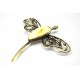 Brass brooch "Dragonfly"