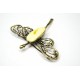 Brass brooch "Dragonfly"