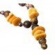 Baltic amber - silver necklace