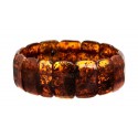 Cognac amber bracelet