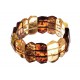 Multicoloured amber bracelet "Summer's Refreshment"