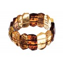 Multicoloured amber bracelet "Summer's Refreshment"