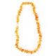 Children amber beads "Corals"