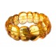 Natural amber bracelet "The Summer Passion"