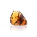 Clear amber with an inclusion