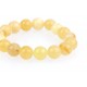 Natural white amber bracelet