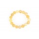 Natural white amber bracelet