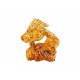 Amber figurine " A Golden Fish"
