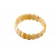 White amber bracelet