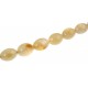 White Baltic Sea amber beads "Touched by the Sun"