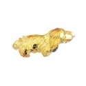 Amber figurine "Dog"