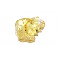 Yellow amber figureine "Elephant""