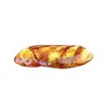 Pure amber piece with inclusion
