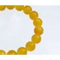 Yellow amber bracelet "Rasa"