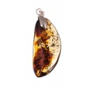 Dark shade amber pendant