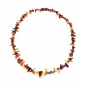 Amber necklace "Pyramids of Egypt"