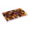 Amber decorated business card case