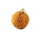 Amber bauble for a Christmas tree (small size)