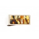 Money clip with amber mosaic