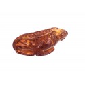 Amber figurine "Frog"