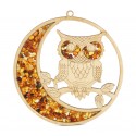 Wood souvenir - magnet "Owl"