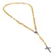 Christian amber rosary