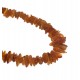 Honey-colored natural amber beads