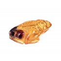 Amber figurine "Frog"