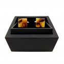 Cufflinks with amber