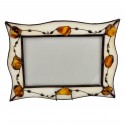 Stained glass photo frame