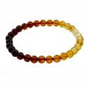 Amber bracelet "Rainbow"