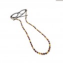 Glasses cord with amber