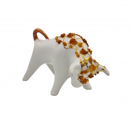 Ceramic buffalo