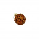 Amber bauble for a Christmas tree (small size)