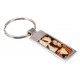 Keyring with Baltic amber
