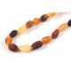 Children variegated amber beads 