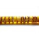 Ballpoint pen decorated with amber