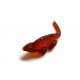 Cherry-colored amber figurine "Iguana"
