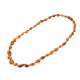Natural amber necklace