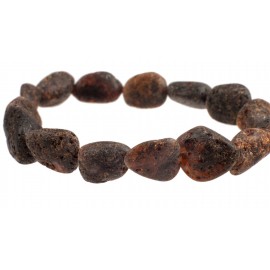 Black amber bracelet