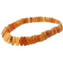 Antique yellow amber necklace