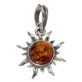 Silver pendant "Sun"
