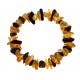 Yellow and cognac amber bracelet